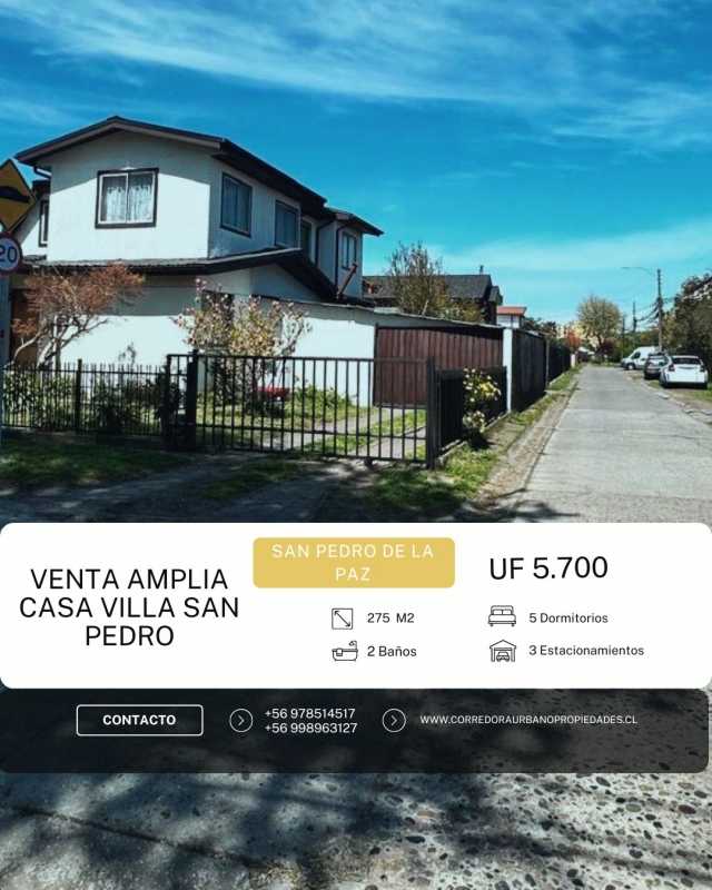 casa en venta en San Pedro De La Paz