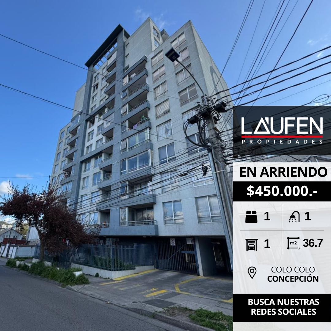 departamento en arriendo en Concepción