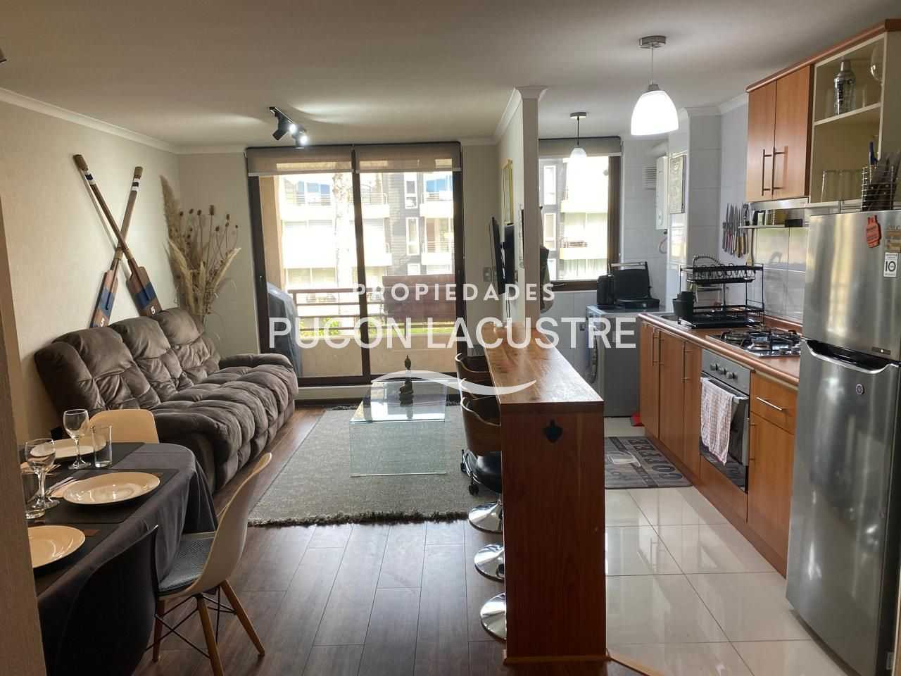 Departamento en Venta en Pucón 2 dormitorios 2 baños